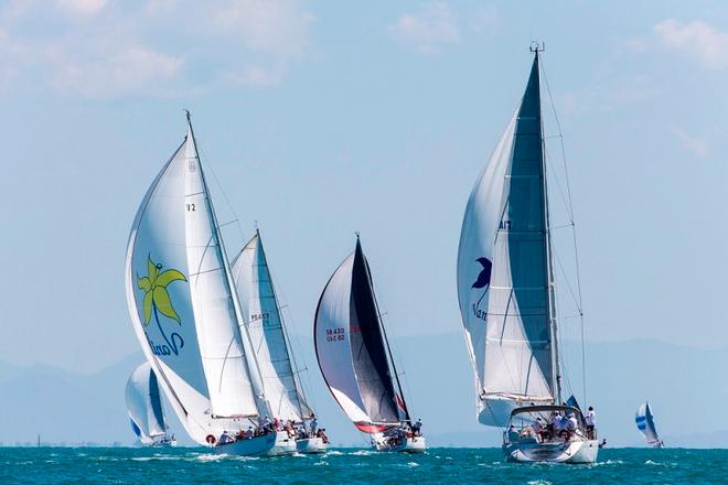 The two Vanillas with Shazam and Y Knot – SeaLink Magnetic Island Race Week ©  Andrea Francolini / SMIRW